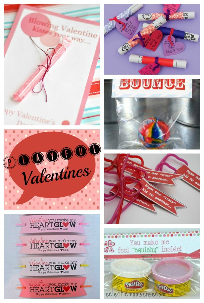 Valentines Ideas with toys via @eclecticmommy - eclecticmomsense.com