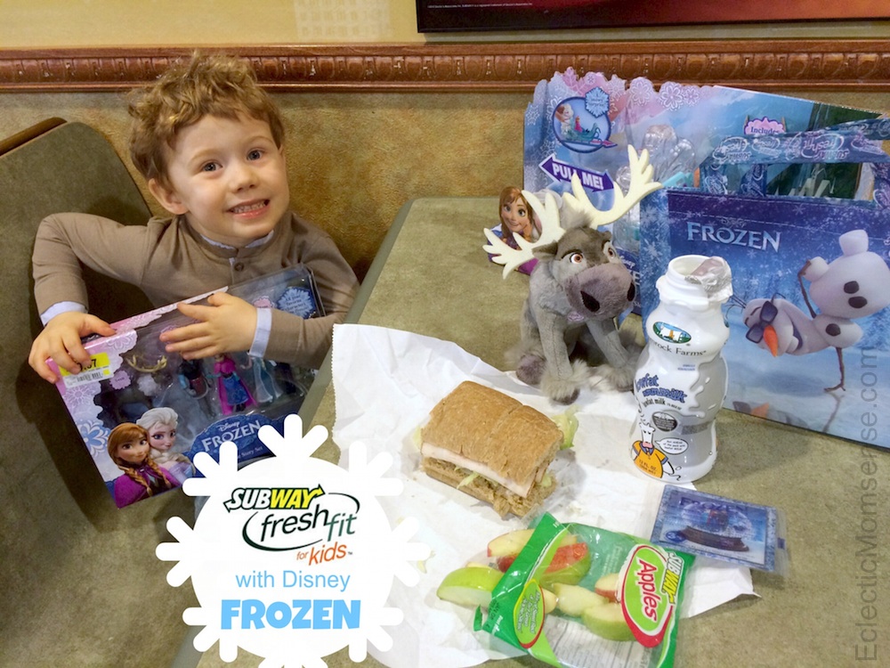 Subway Fresh Fit for Kids with Disney FROZEN #shop