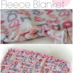 No-Sew Braided Fleece Blanket