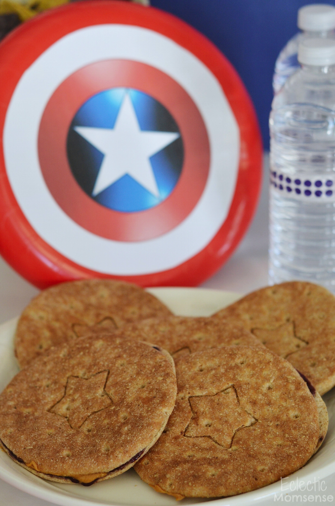 Superheroes, M&M’s, Captain America, M&M recipes, #shop, #HeroesEatMMs
