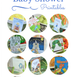 Storybook Baby Shower Printables #party #babyshower