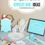 Origami Owl Jewelry Bar Ideas #sponsored