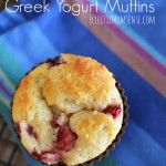 Strawberry Greek Yogurt Muffins