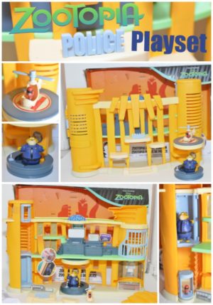zootopia police station playset