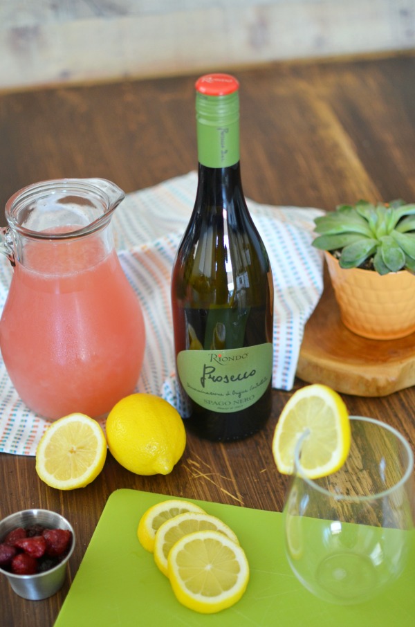 Sparkling Raspberry Lemonade Punch