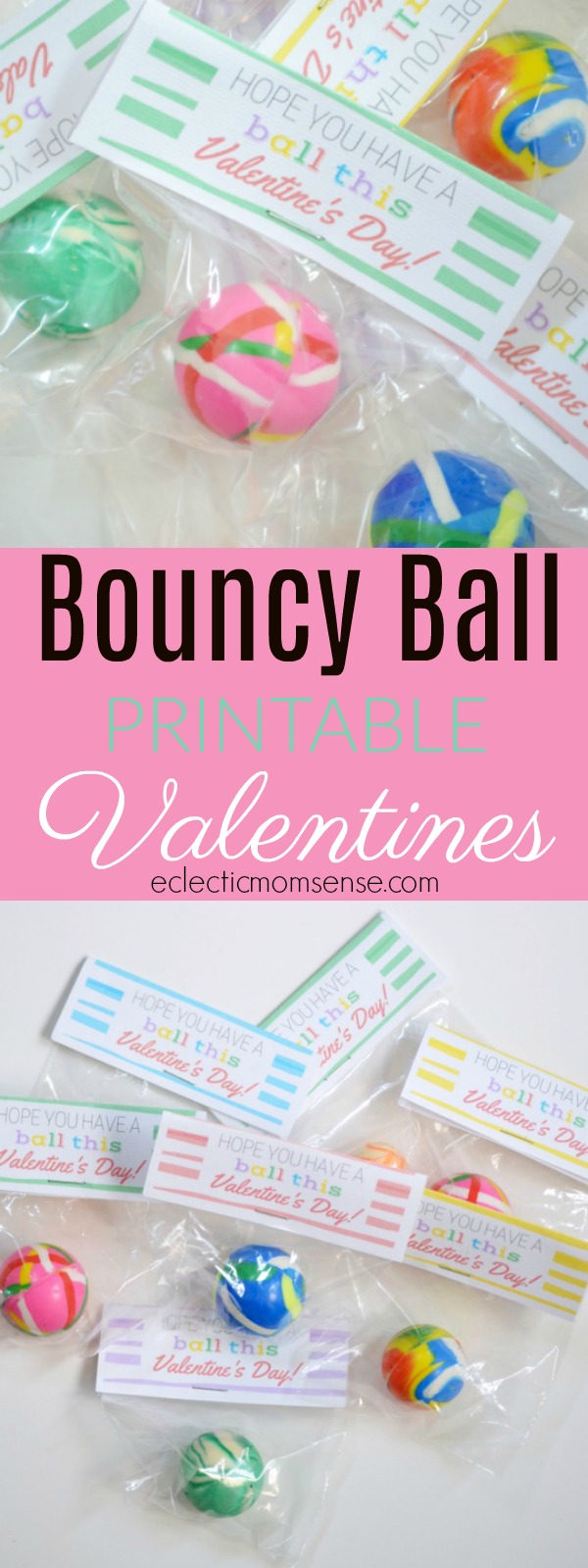 Bouncy Ball Valentines Eclectic Momsense