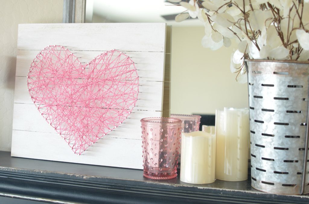 Valentines Heart String art