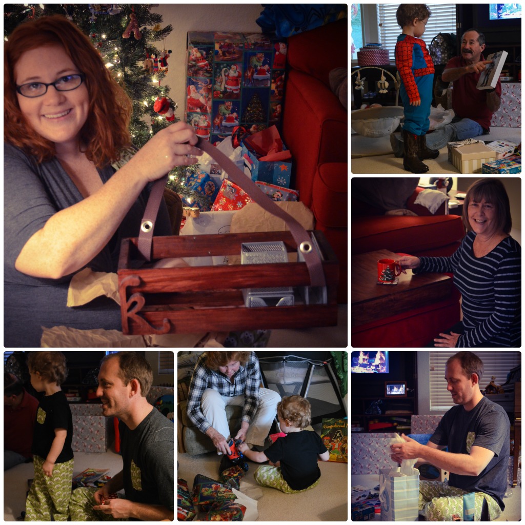christmas morning Collage