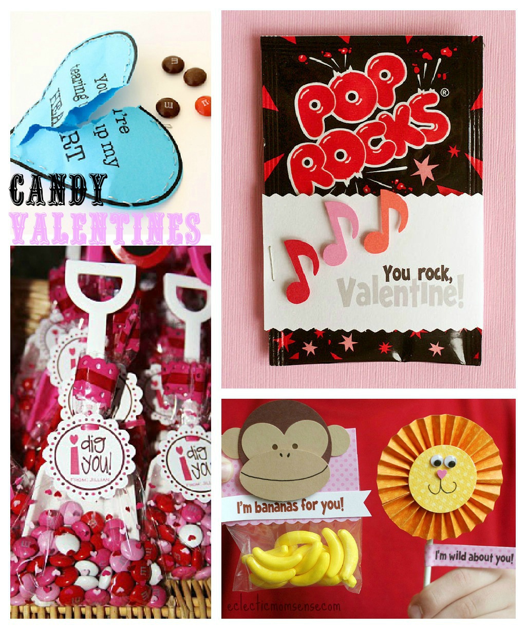 Candy Valentines Ideas via @eclecticmommy - eclecticmomsense.com