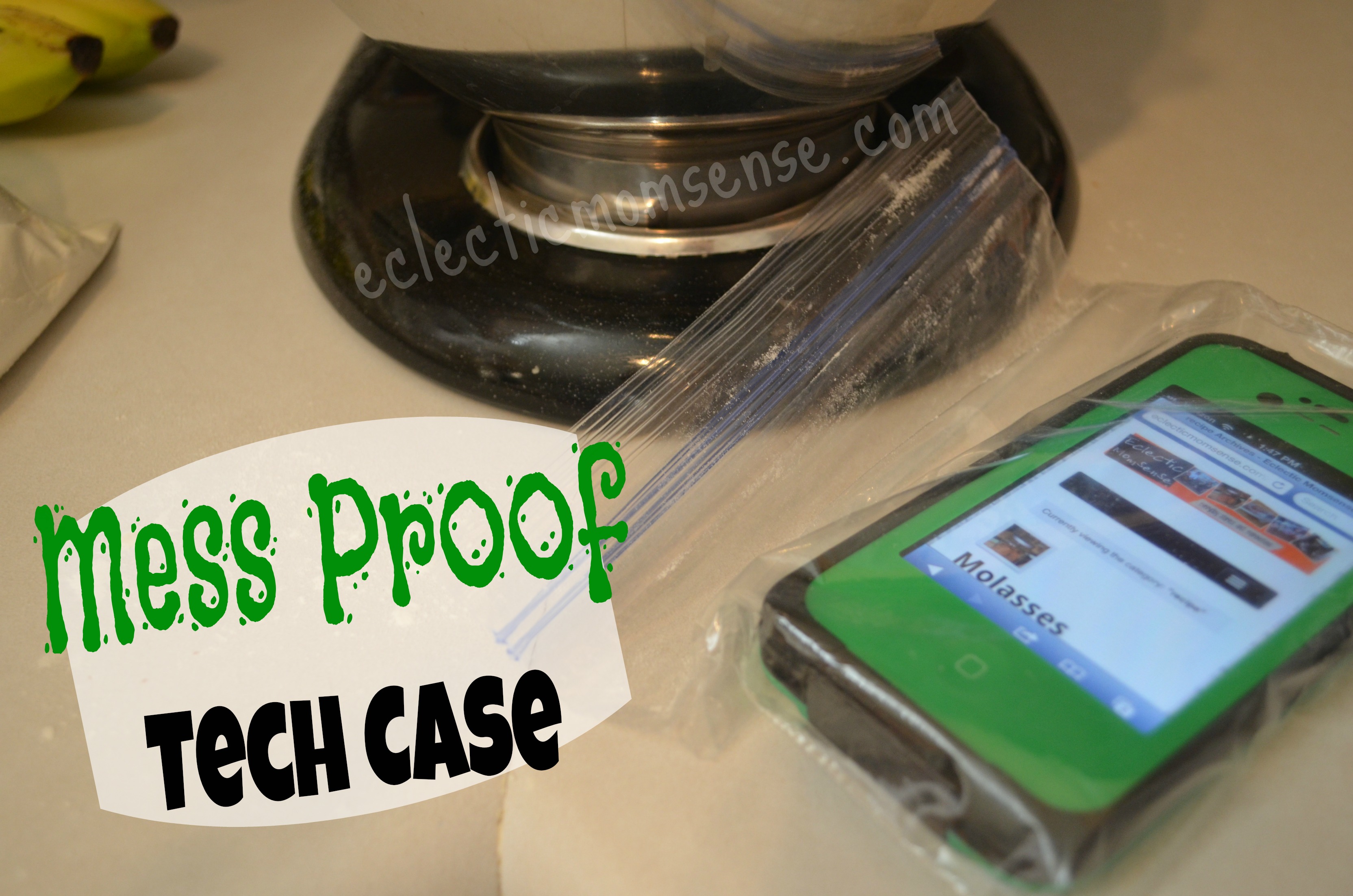 Mess proof tech case for pennies from @eclecticmommy- eclecticmomsense.com