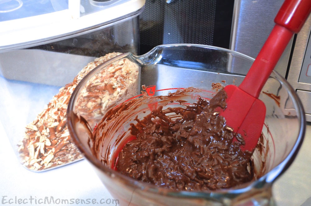 Easy 2 ingredient chocolate pretzel bites- Eclectic Momsense