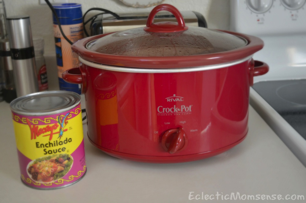 Crockpot Enchilada Chicken