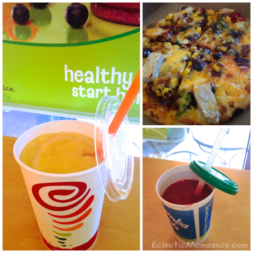 New @JambaJuice fruit & veggie smoothies are the perfect solution for a busy night of activities. Thanks at #momsmeet #sponsored