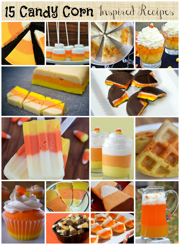 candy corn inspired recipes