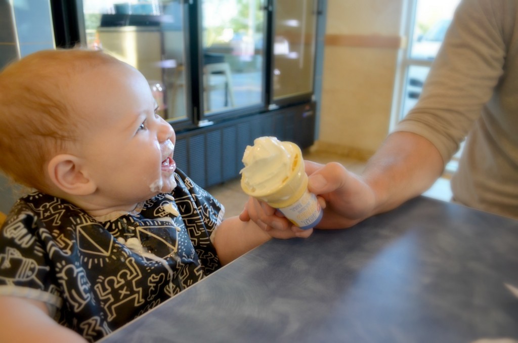 first ice-cream