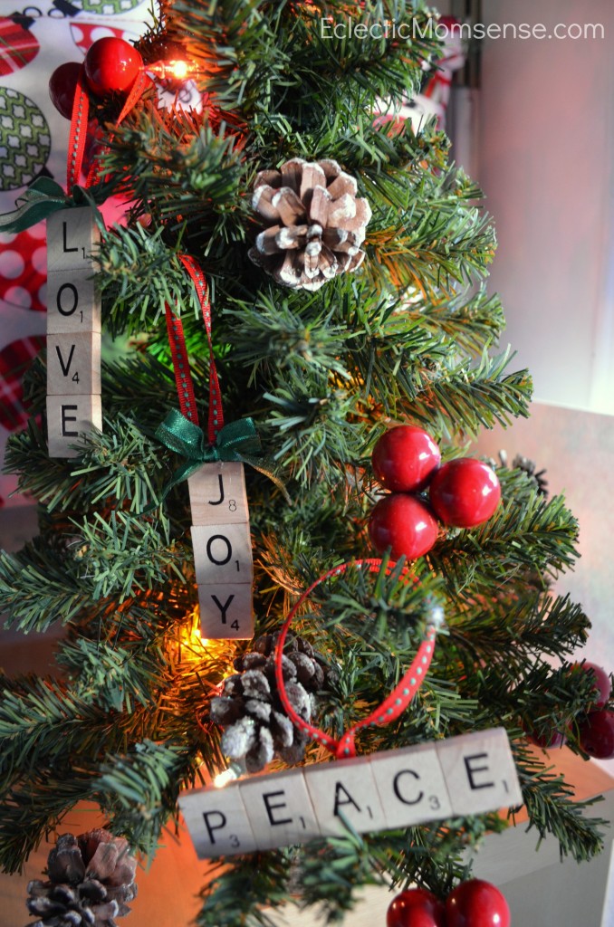 Personalized Scrabble Ornaments | A Night Owl Blog