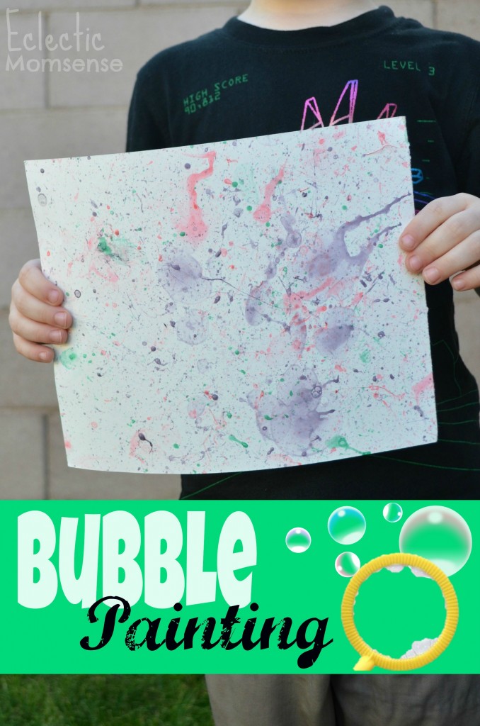 bubble painting