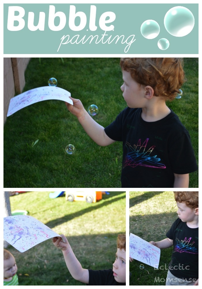 bubble painting 