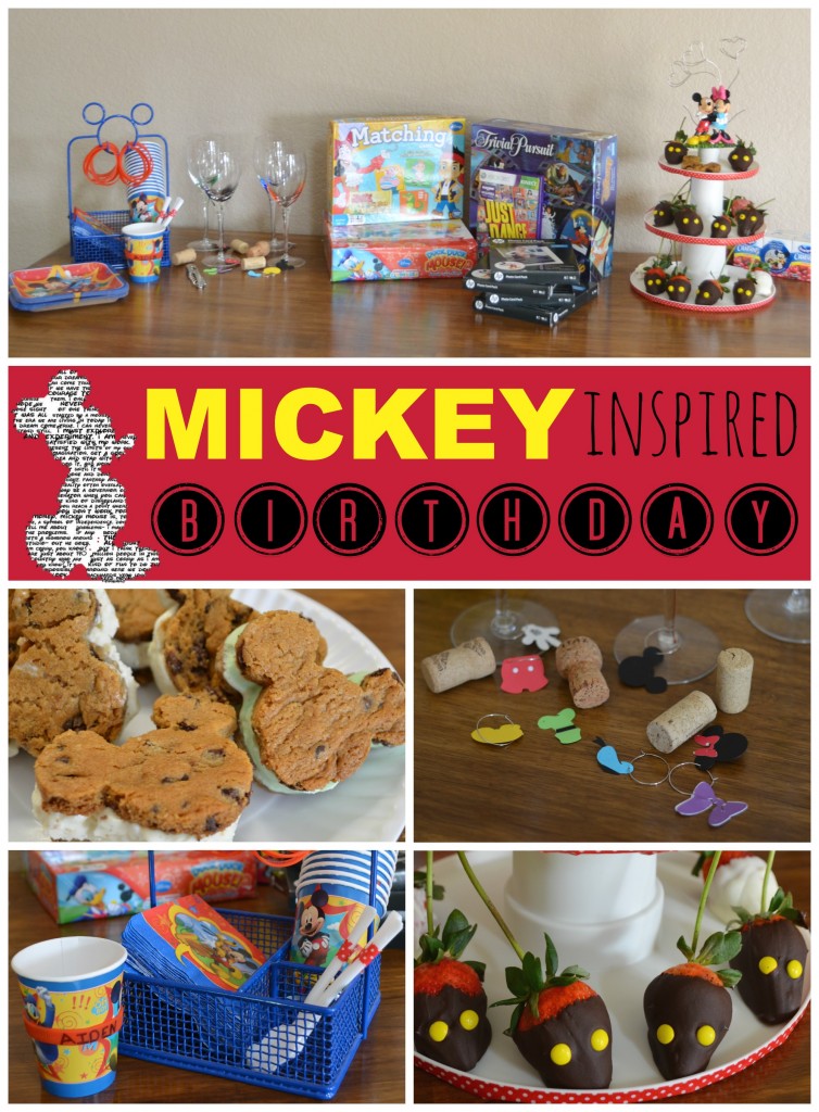 Mickey inspired birthday #DisneySide #sponsored