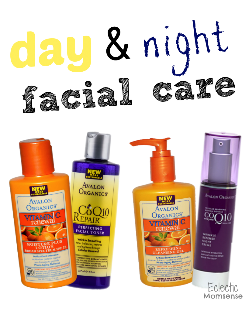 day & night facial care #sponosored