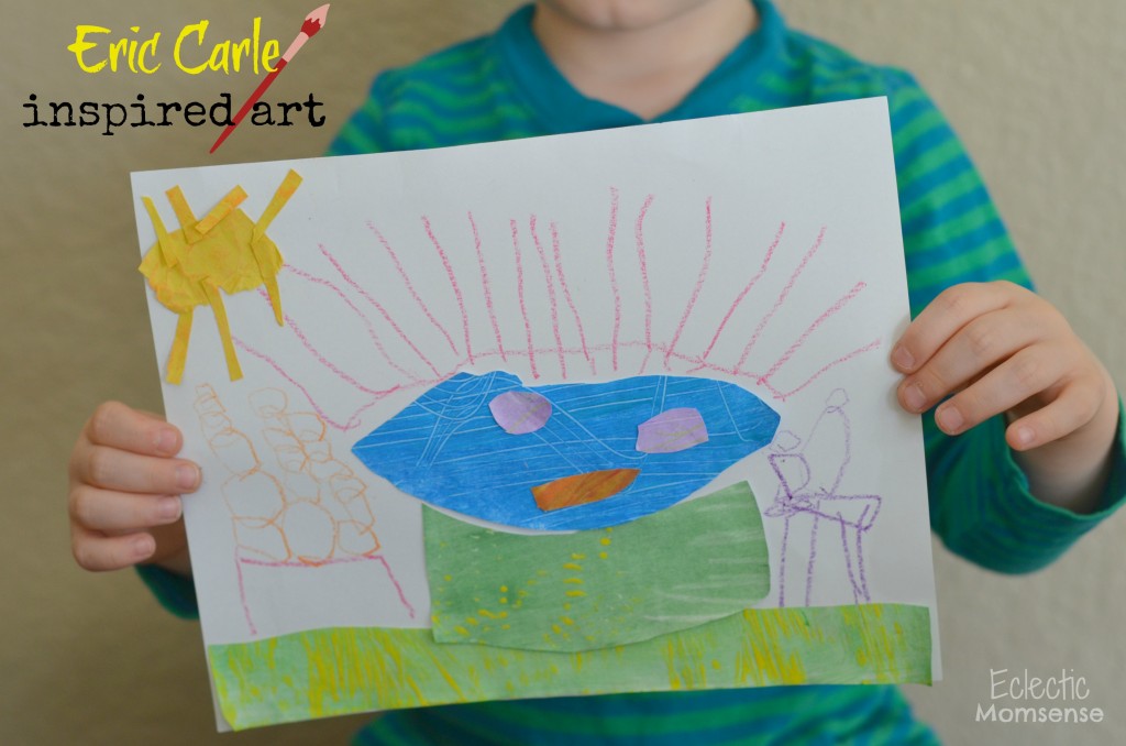 eric carle inspired art #shop #colorfulcreations
