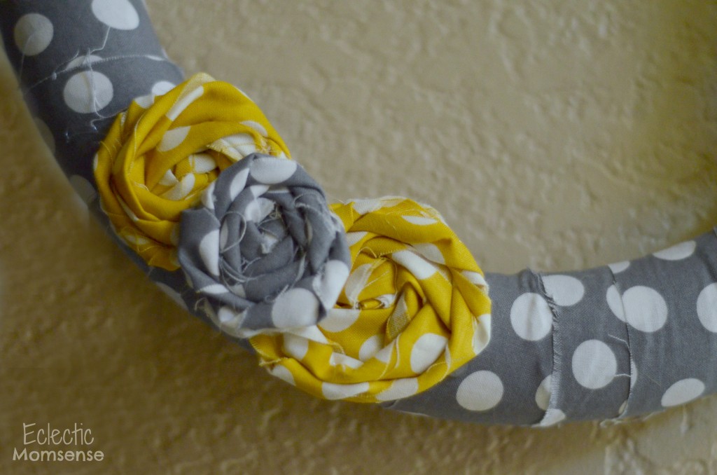 fabric rosette