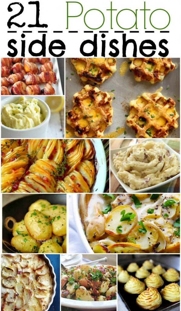 21 Potato Side Dishes- #recipe