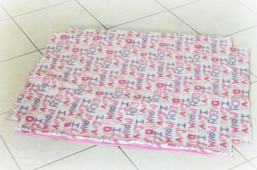 No-Sew Braided Fleece Blanket