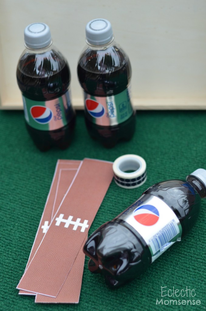 Printable Football Bottle Wrappers