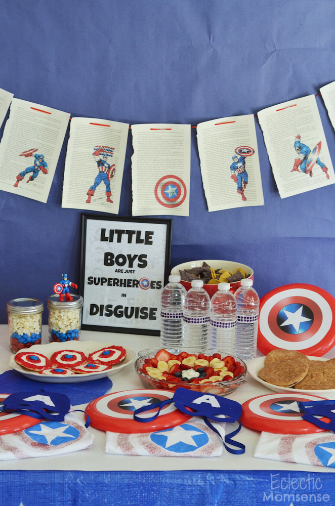 Superheroes, M&M’s, Captain America, M&M recipes, #shop, #HeroesEatMMs