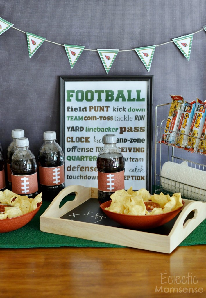Game Time Football Party Snack Station