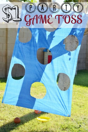 Easy $1 DIY Party Game Toss - Eclectic Momsense