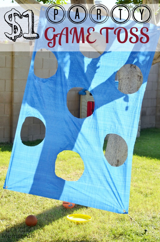 Easy $1 party toss game-