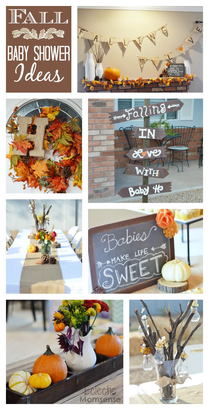 November baby shower store themes