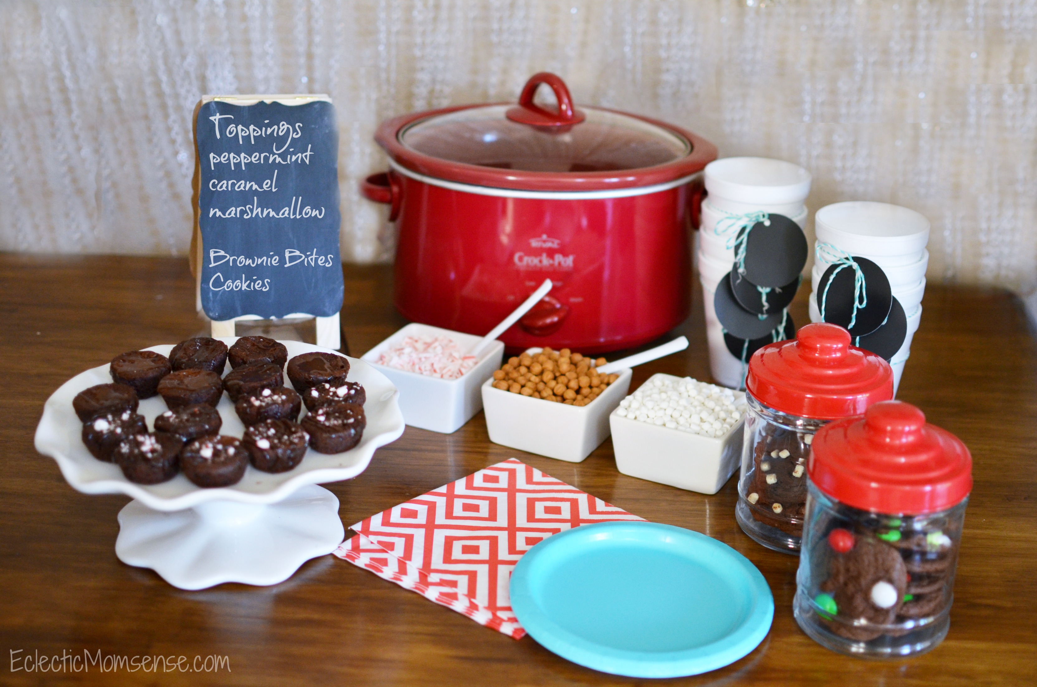 Hot Chocolate Dessert Bar