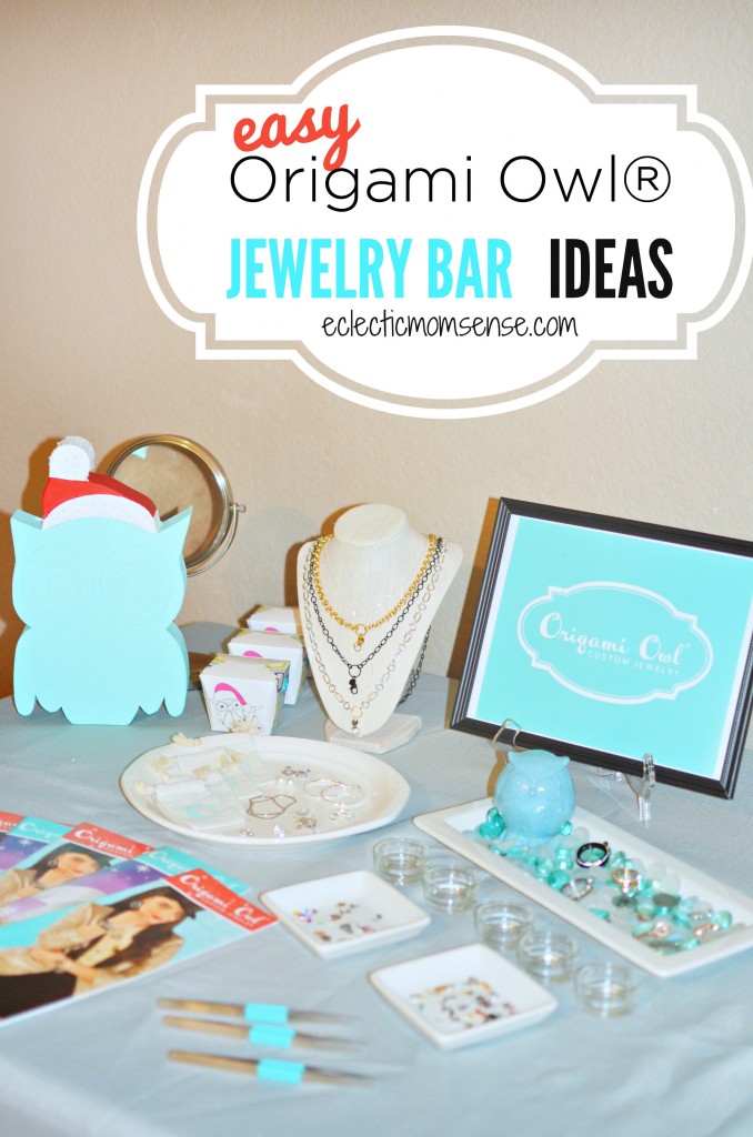 Origami Owl Jewelry Bar Ideas #sponsored