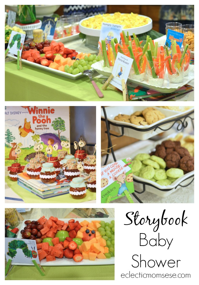 winnie the pooh baby shower food