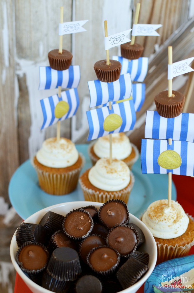 Bucky Cupcakes