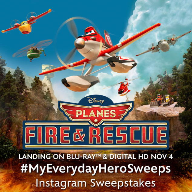 My Everyday Heroes: Disney Planes Fire & Rescue on Blu-ray Combo