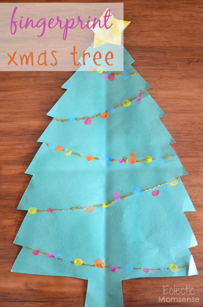 Fingerprint Christmas Tree