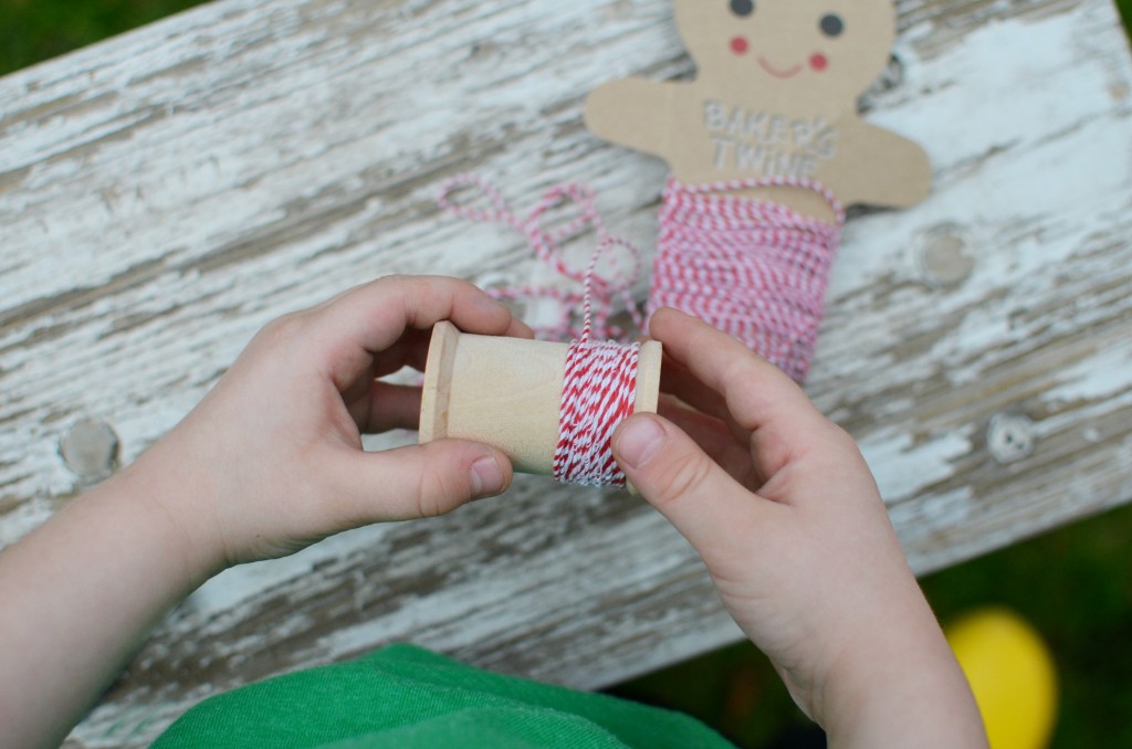 Thread Spool Ornament #craft #christmas #ornament #handmade 