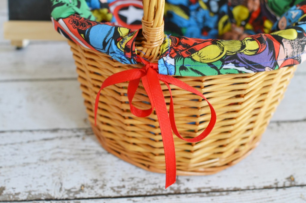 DIY Marvel Easter Basket Liner Tutorial