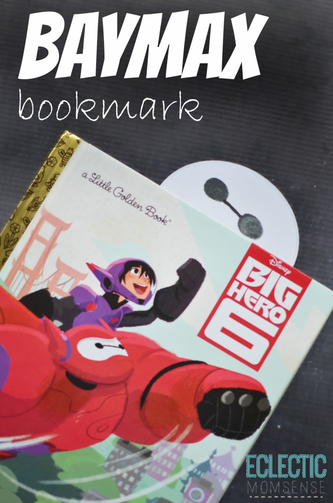 Baymax bookmark