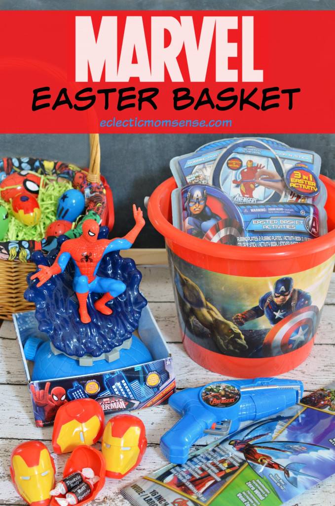 Marvel Easter Basket #DisneyEaster #Ad