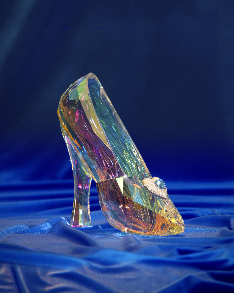 Cinderella slipper, in clear crystal and adorned with a topaz pendant and a specialty diamond, is one of the prizes available to win in the Disneyland Diamond Days sweepstakes. Celebrating the 60th anniversary, Disneyland Diamond Days is an exciting sweepstakes in which guests can win daily and weekly prizes as part of the Diamond Celebration, which begins on May 22, 2015.  #Disneyland60