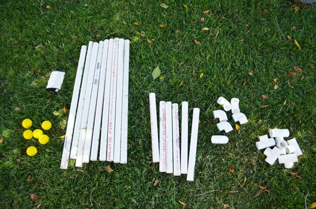 DIY Ladder Toss- fun outdoor game, perfect for all ages.