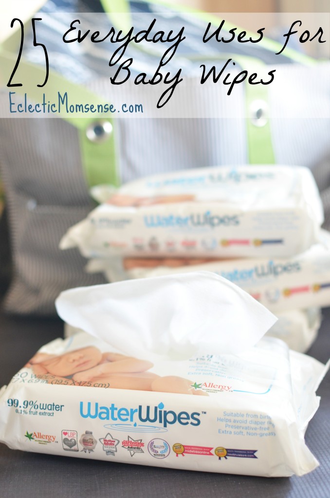 25 Everyday Uses for Baby Wipes|Find #WaterWipes @BabiesrUs (ad) 