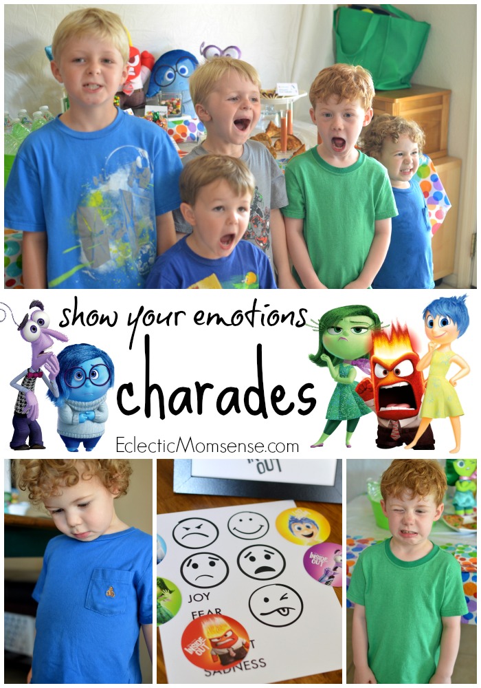 Disney PIXAR Inside Out Party Games #InsideOutEmotions ad