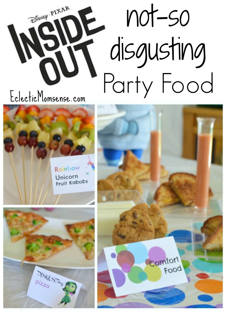 Disney PIXAR Inside Out Party Food #InsideOutEmotions ad