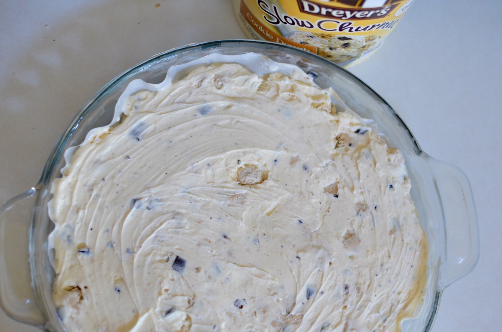 Cookie Dough Ice Cream Pie #recipe